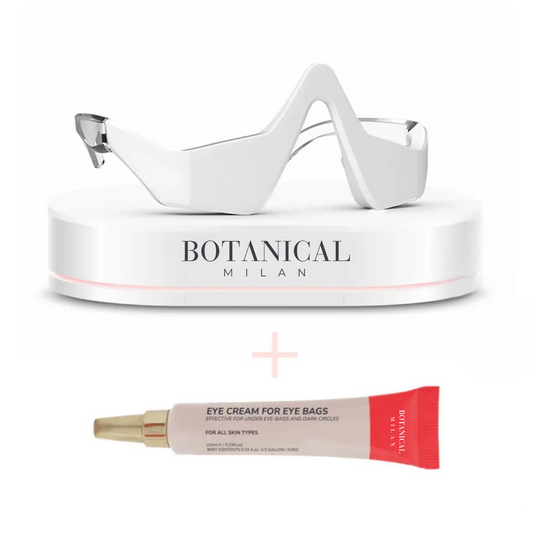 Botanical Milan® Dual Red Light Therapy + EMS To Erase Eye Bags