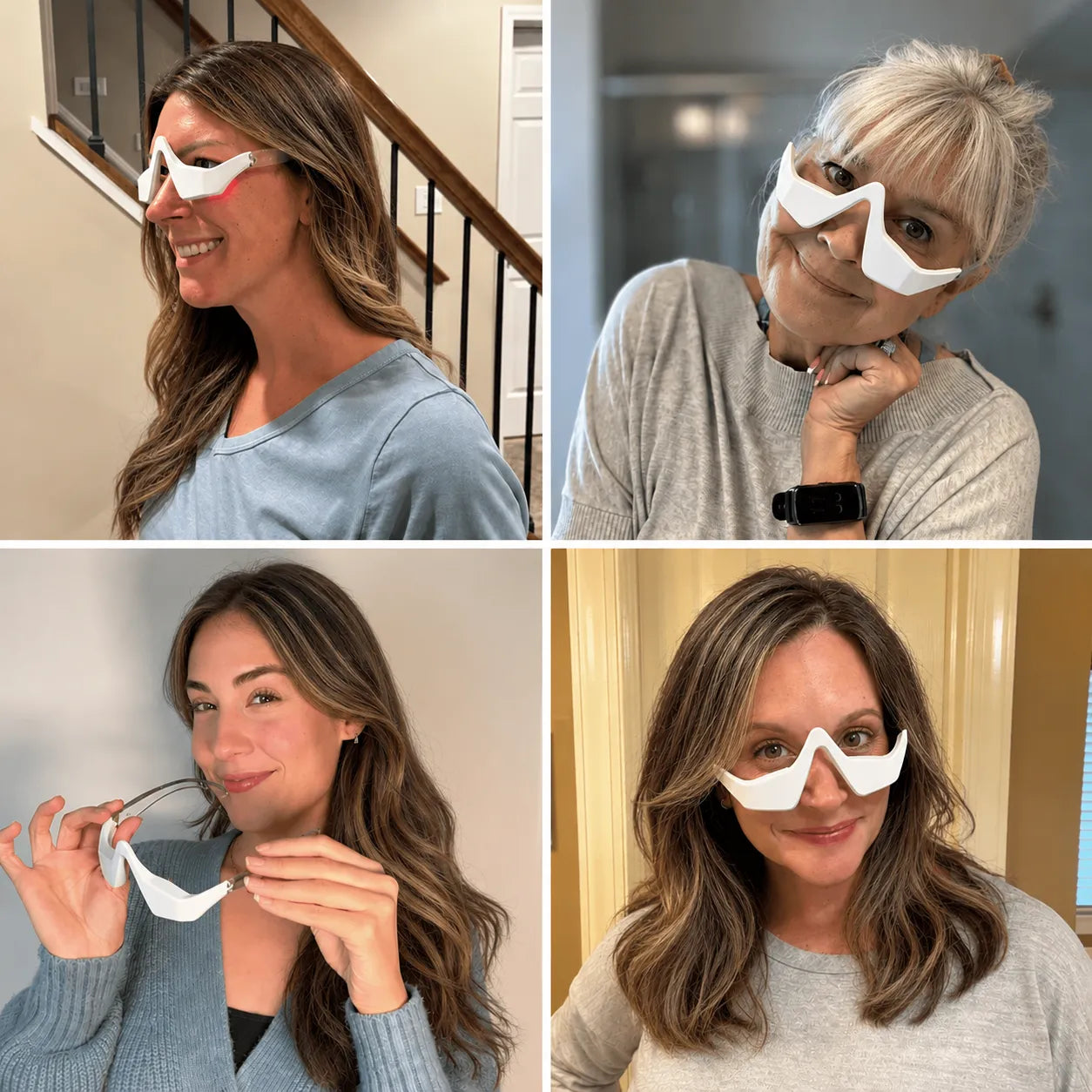 RevitalEyes® Dual Red Light Therapy + EMS To Erase Eye Bags